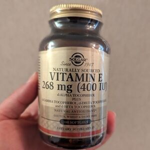 Solgar Vitamin E NEW